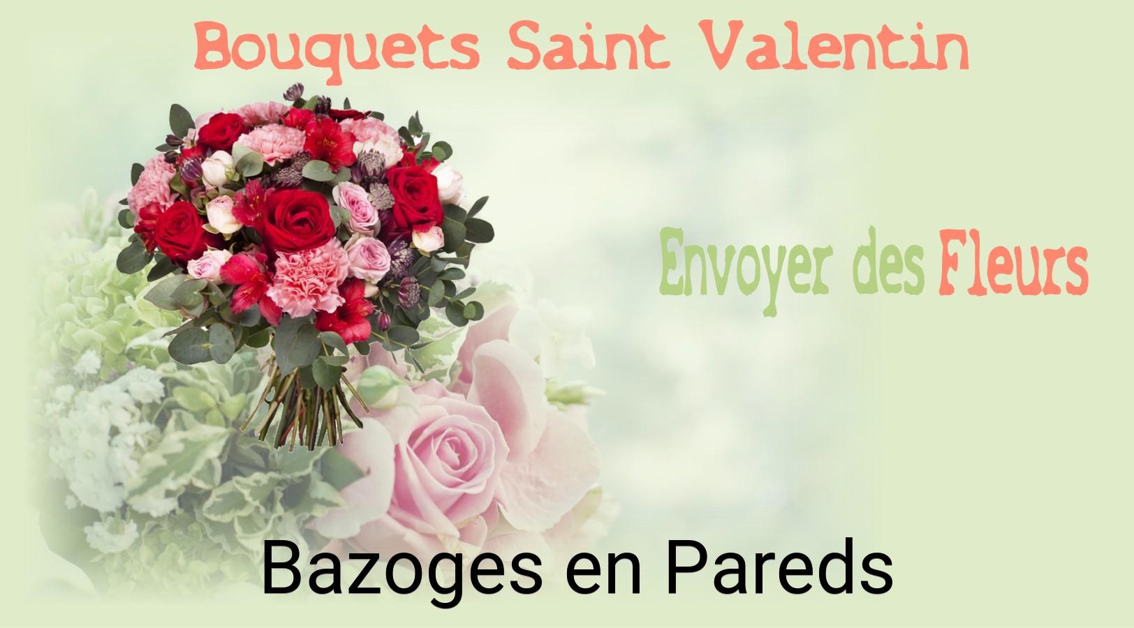 Roses de Saint-Valentin livrées à Bazoges-en-Pareds